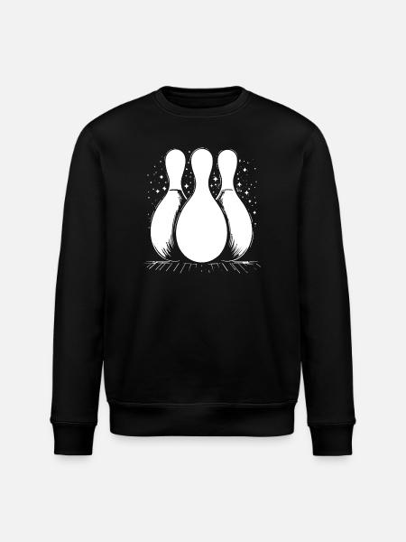 Quilles de bowling - Sweat bio ROLLER Stanley/Stella Unisexe - noir