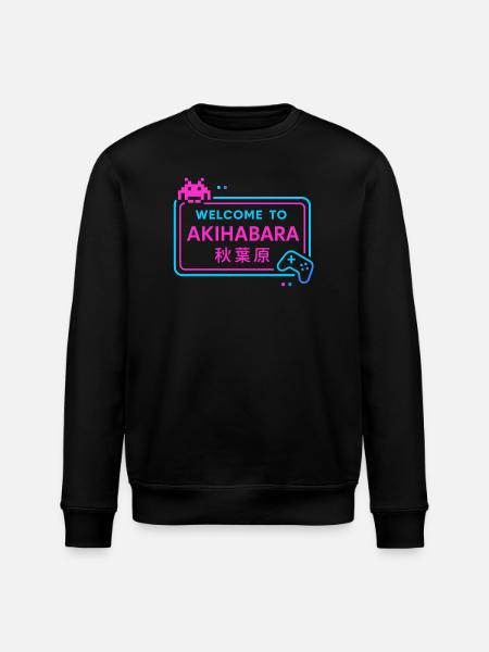 Welcome to Akihabara - Sweat bio ROLLER Stanley/Stella Unisexe - noir