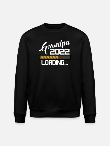 Grandpa Loading 2022 - Stanley/Stella ROLLER Unisex Organic Sweatshirt - black