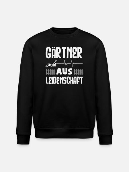 Gärtner Aus Leidenschaft - Stanley/Stella Unisex Bio-Sweatshirt ROLLER - Schwarz