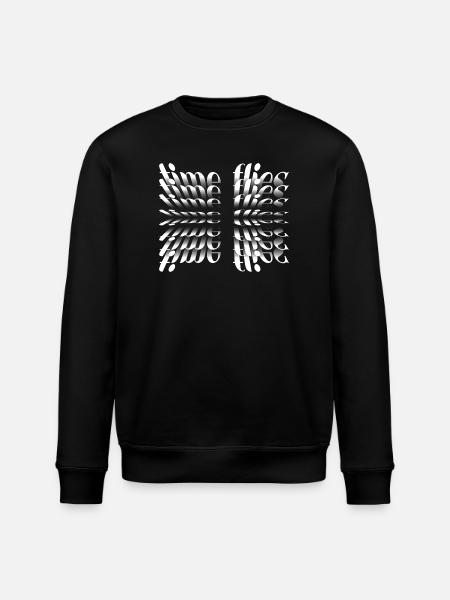 Motivation Shirt – Time Flies - Stanley/Stella Unisex Bio-Sweatshirt ROLLER - Schwarz