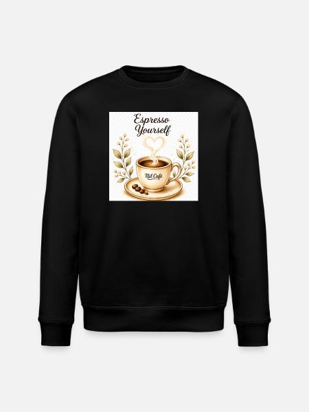 expressoyourself - Stanley/Stella ROLLER Unisex Organic Sweatshirt - black