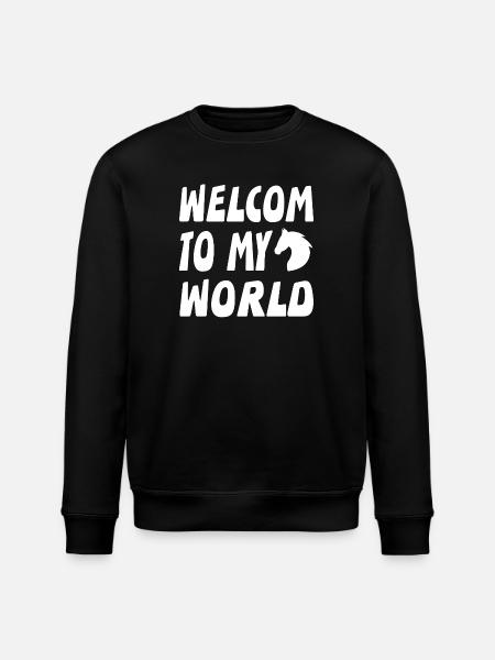 Pferde - Stanley/Stella Unisex Bio-Sweatshirt ROLLER - Schwarz