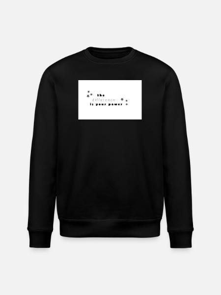difference - Stanley/Stella Unisex Bio-Sweatshirt ROLLER - Schwarz