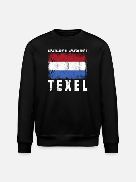 Texel coordinates - Stanley/Stella ROLLER Unisex Organic Sweatshirt - black