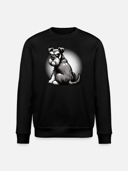 Schnauzer Giant Schnauzer Schnauzer Owner - Stanley/Stella ROLLER Unisex Organic Sweatshirt - black