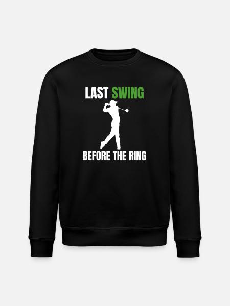 Golf-Junggesellenabschied - Stanley/Stella Unisex Bio-Sweatshirt ROLLER - Schwarz