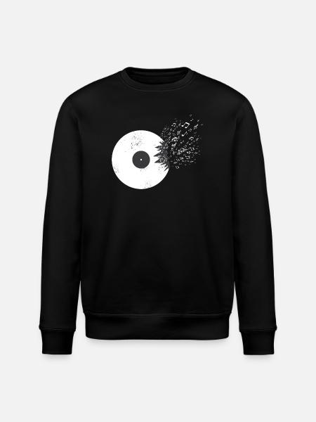 Vinyle - Sweat bio ROLLER Stanley/Stella Unisexe - noir