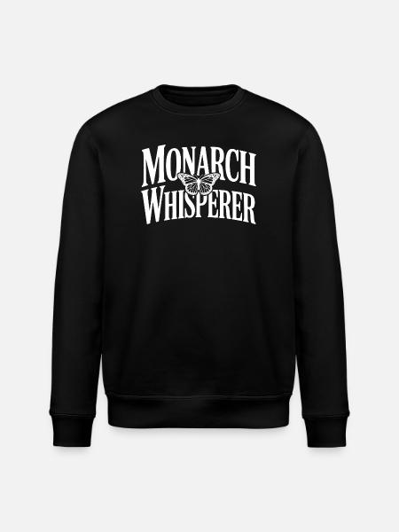 Monarchflüsterer - Stanley/Stella Unisex Bio-Sweatshirt ROLLER - Schwarz