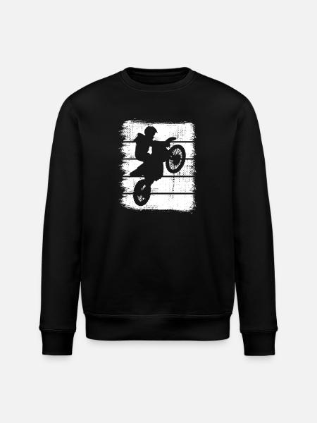 Motocross - Stanley/Stella ROLLER Unisex Organic Sweatshirt - black