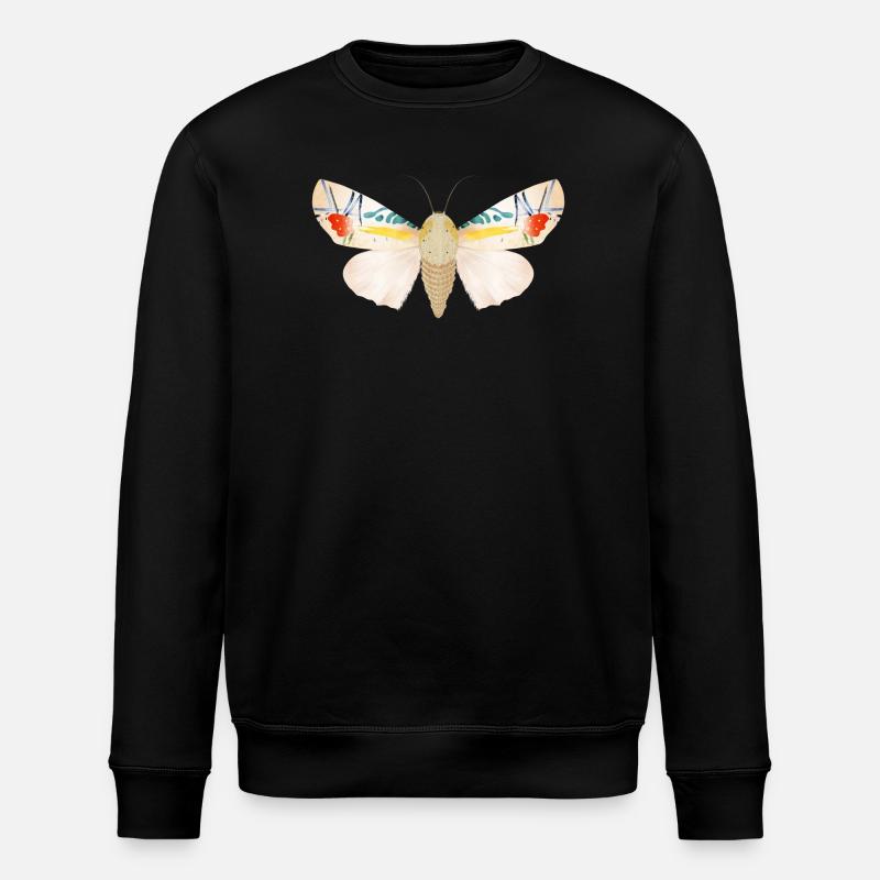 Baorisa hieroglyphica papillon rare - Sweat bio ROLLER Stanley/Stella Unisexe - noir