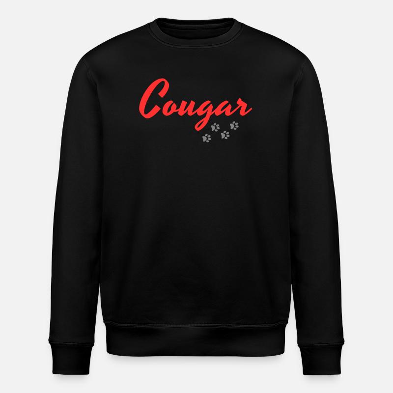 énorme couguar - Sweat bio ROLLER Stanley/Stella Unisexe - noir