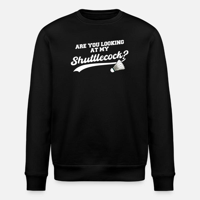 Badminton badminton badminton player - Stanley/Stella ROLLER Unisex Organic Sweatshirt - black