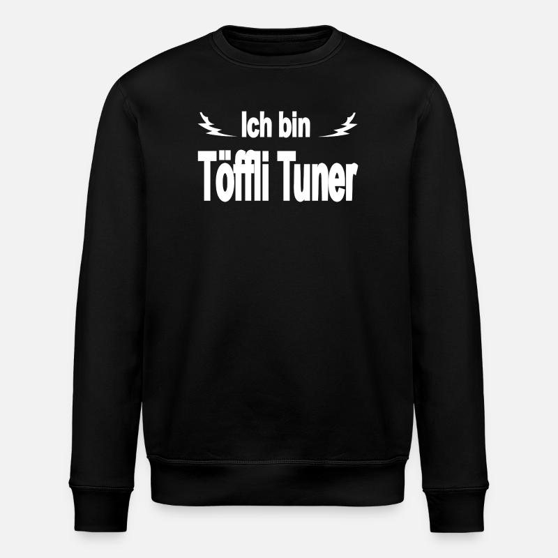 moped - Stanley/Stella ROLLER Unisex Organic Sweatshirt - black