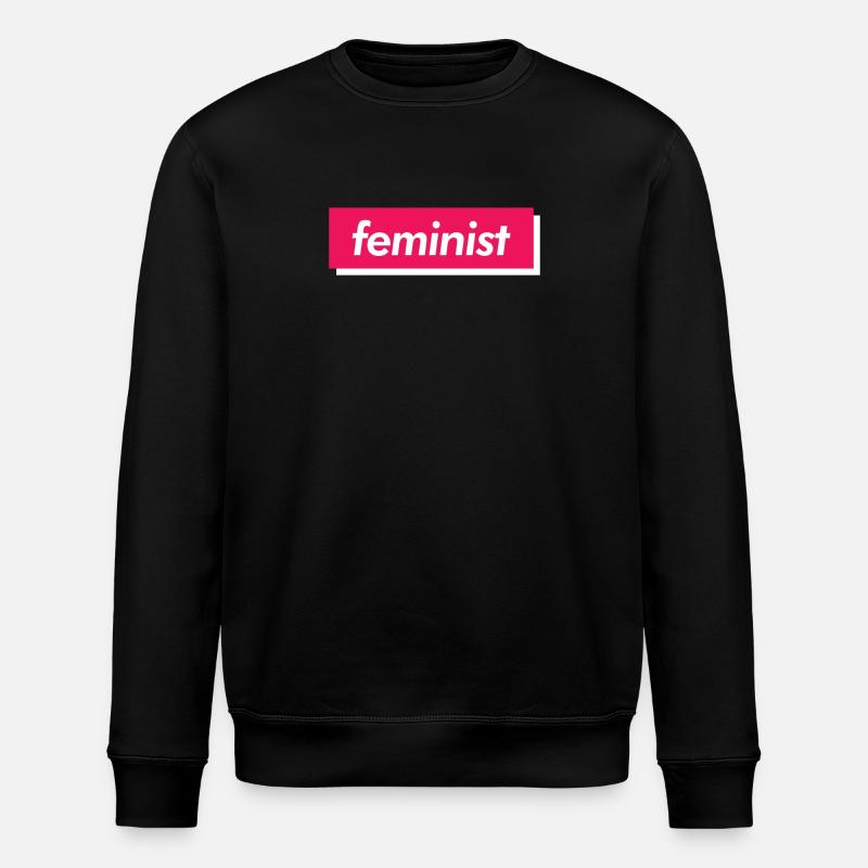 féministe - Sweat bio ROLLER Stanley/Stella Unisexe - noir