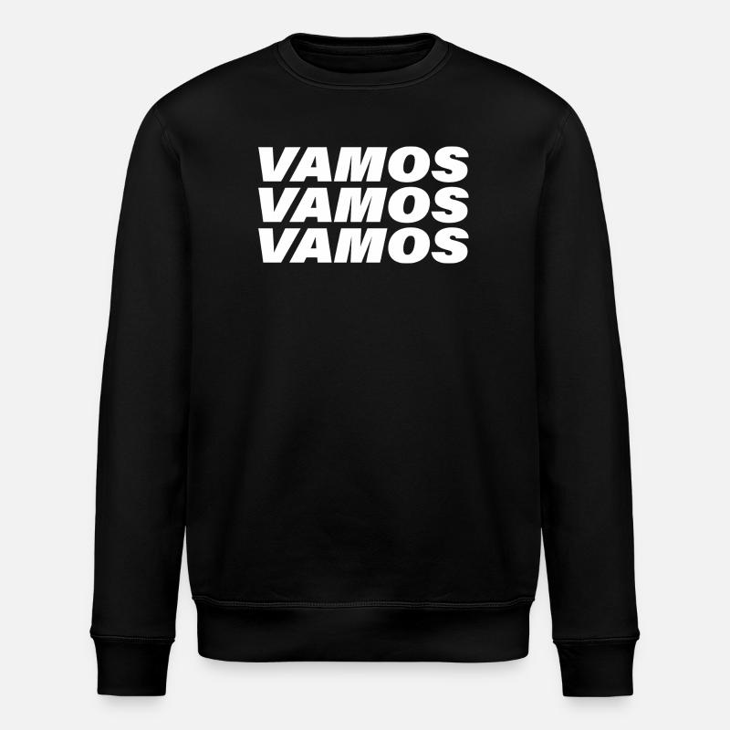 VAMOS - Sweat bio ROLLER Stanley/Stella Unisexe - noir