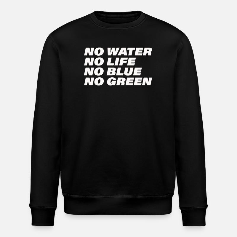 WATER - Stanley/Stella Unisex Bio-Sweatshirt ROLLER - Schwarz
