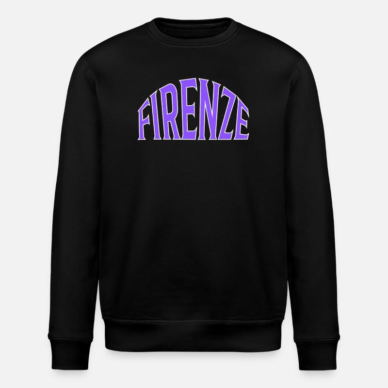 Firenze Florenz - Stanley/Stella Unisex Bio-Sweatshirt ROLLER - Schwarz