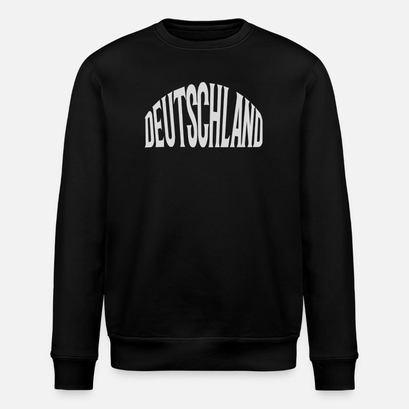 Deutschland - Stanley/Stella Unisex Bio-Sweatshirt ROLLER - Schwarz