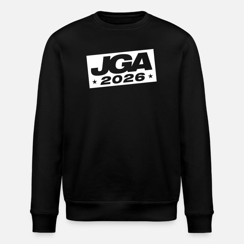 Jga 2026 Bachelor Party - Stanley/Stella ROLLER Unisex Organic Sweatshirt - black