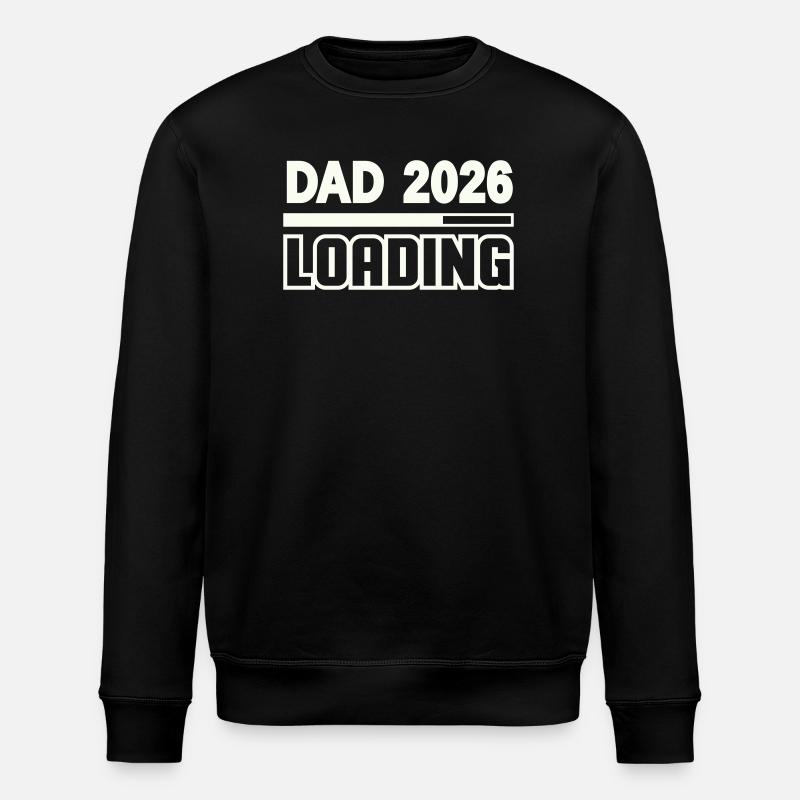 dad_2026_loading- - Stanley/Stella ROLLER Unisex Organic Sweatshirt - black