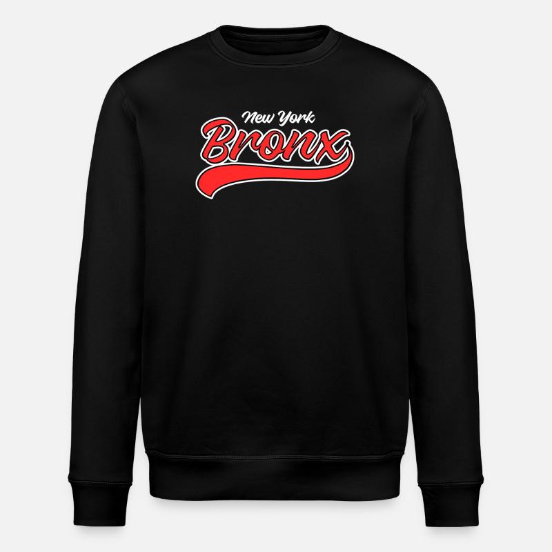 New York - Bronx - Stanley/Stella Unisex Bio-Sweatshirt ROLLER - Schwarz