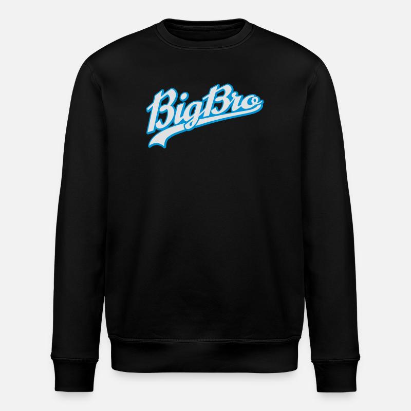 Big Bro - Stanley/Stella Unisex Bio-Sweatshirt ROLLER - Schwarz