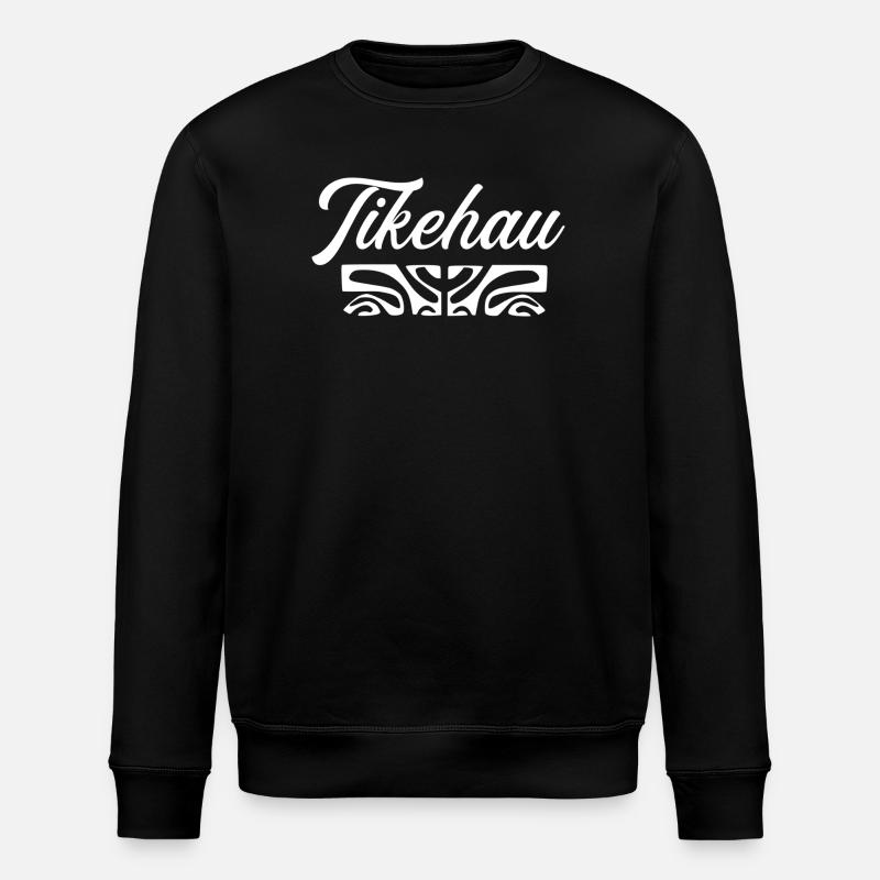 TIKEHAU (white) - Stanley/Stella ROLLER Unisex Organic Sweatshirt - black