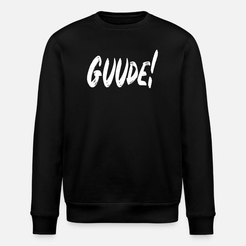 Guude! - Stanley/Stella Unisex Bio-Sweatshirt ROLLER - Schwarz