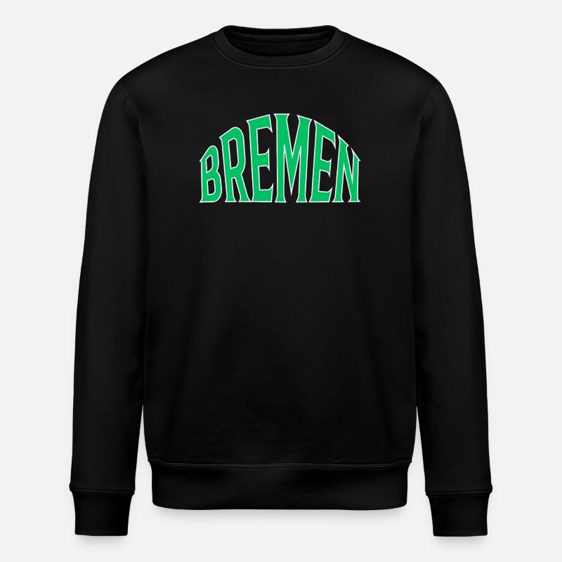 Bremen - Stanley/Stella ROLLER Unisex Organic Sweatshirt - black