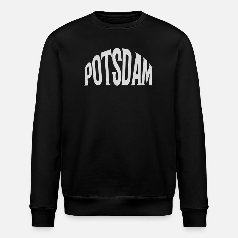 Potsdam - Stanley/Stella Unisex Bio-Sweatshirt ROLLER - Schwarz