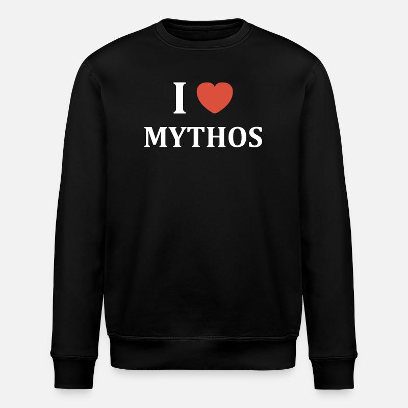 Mythos - Stanley/Stella Unisex Bio-Sweatshirt ROLLER - Schwarz