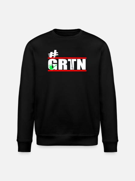 Garten - Gärtner - Gärtnern - GRTN  - Stanley/Stella Unisex Bio-Sweatshirt ROLLER - Schwarz
