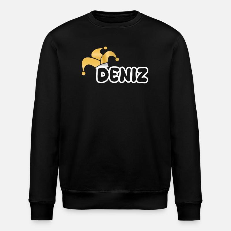 Fastnacht Deniz - Stanley/Stella Unisex Bio-Sweatshirt ROLLER - Schwarz