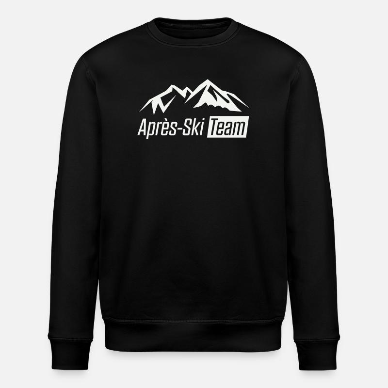 apres_ski_team_berge - Sweat bio ROLLER Stanley/Stella Unisexe - noir