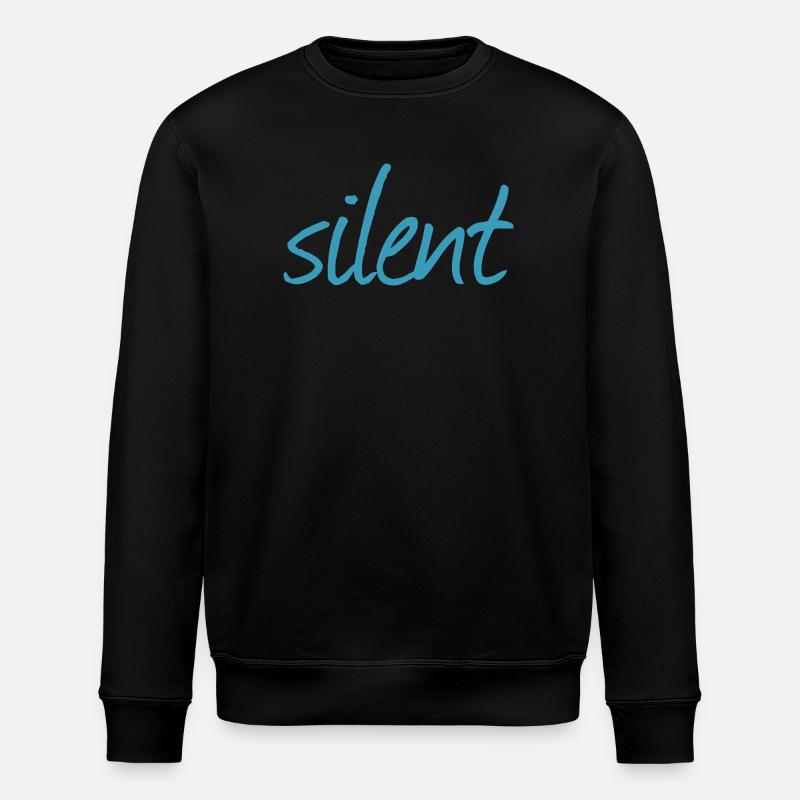 Silencieux - Sweat bio ROLLER Stanley/Stella Unisexe - noir