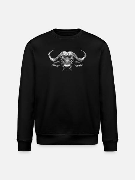 Buffle du Cap - Sweat bio ROLLER Stanley/Stella Unisexe - noir