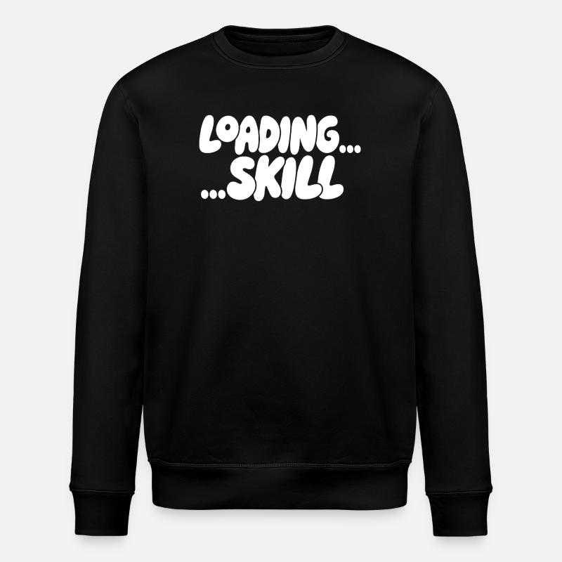 Ladebildschirm Skill-Ästhetik - Stanley/Stella Unisex Bio-Sweatshirt ROLLER - Schwarz