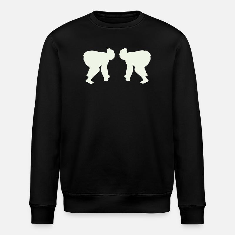 Sumos - Sweat bio ROLLER Stanley/Stella Unisexe - noir