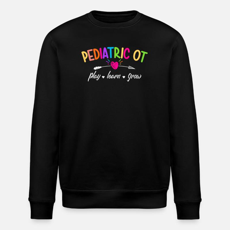 Pediatric Occupational Therapy OT - Stanley/Stella ROLLER Unisex Organic Sweatshirt - black