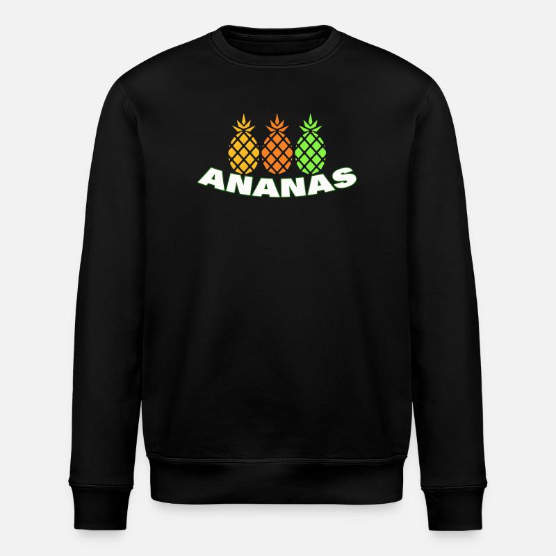 ANANAS - Sweat bio ROLLER Stanley/Stella Unisexe - noir