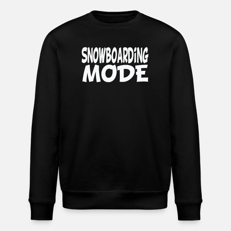 Mode snowboard - Sweat bio ROLLER Stanley/Stella Unisexe - noir
