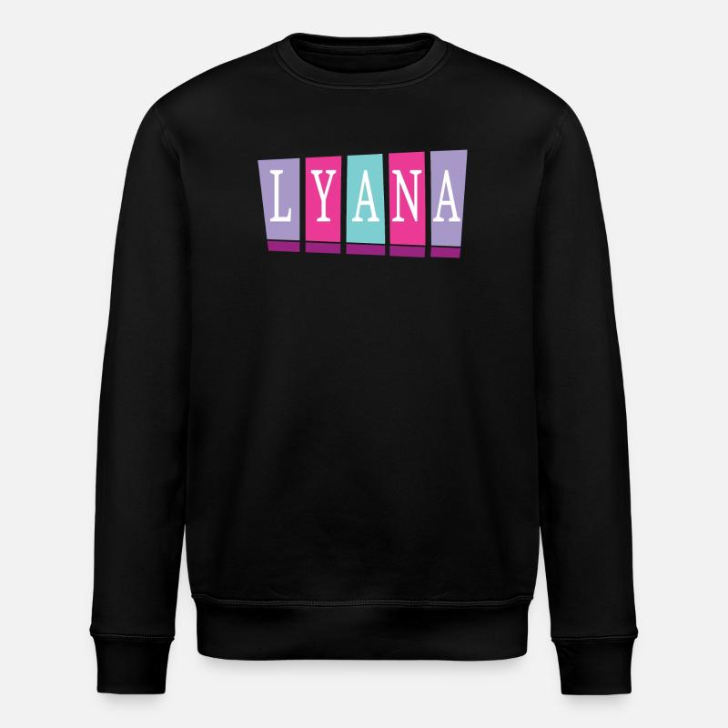 Lyana - Stanley/Stella Unisex Bio-Sweatshirt ROLLER - Schwarz