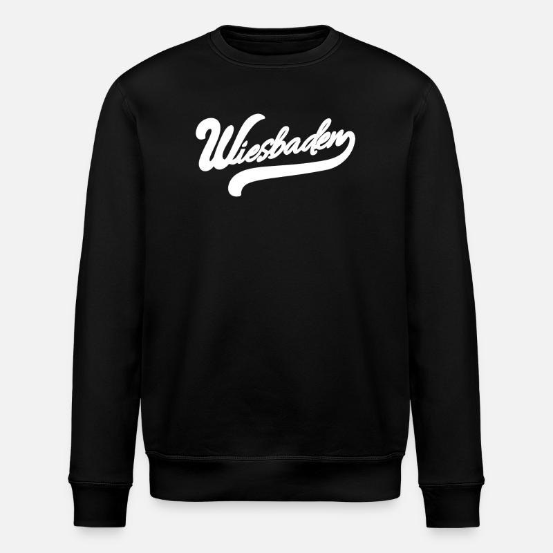 Wiesbaden Rétro - Sweat bio ROLLER Stanley/Stella Unisexe - noir