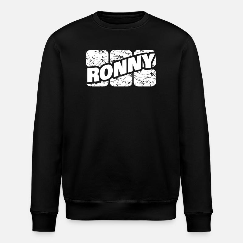 Ronny Ronny - Sweat bio ROLLER Stanley/Stella Unisexe - noir