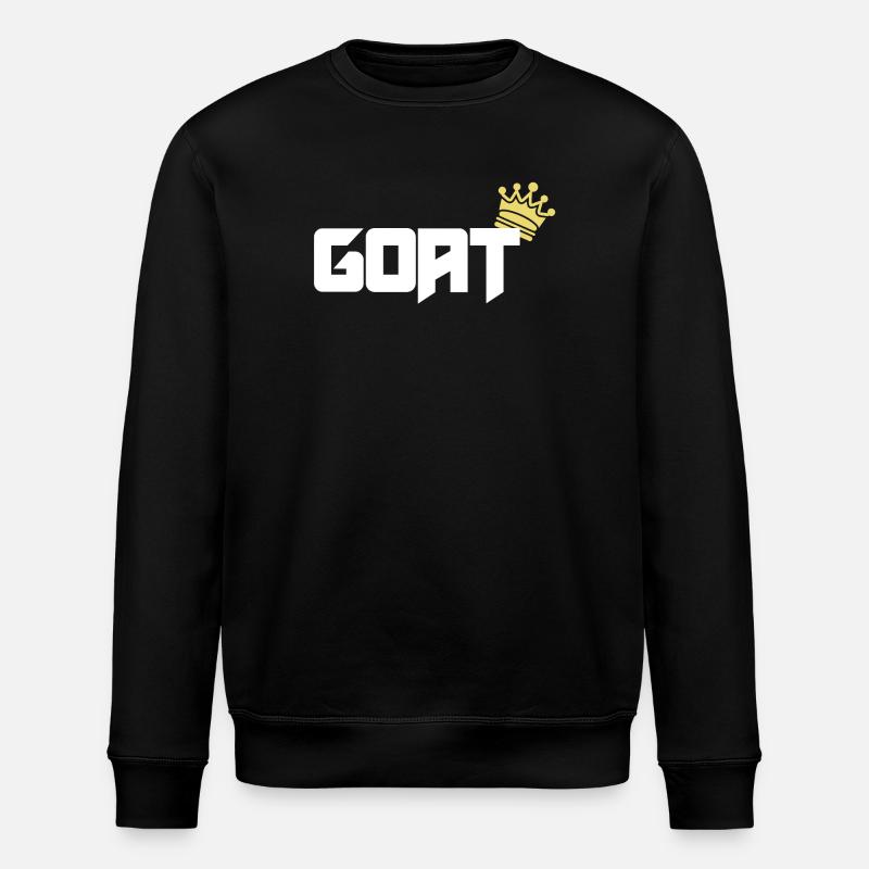 Chèvre - Sweat bio ROLLER Stanley/Stella Unisexe - noir