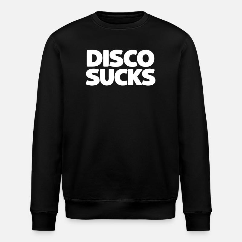 Disco ist - Stanley/Stella Unisex Bio-Sweatshirt ROLLER - Schwarz