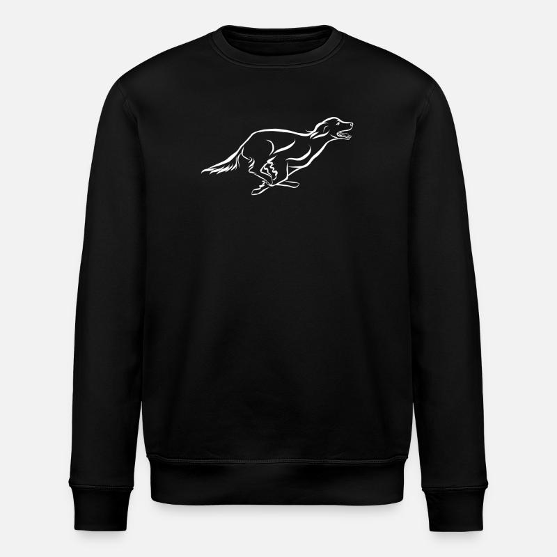 Setter Feldsuche - Stanley/Stella Unisex Bio-Sweatshirt ROLLER - Schwarz