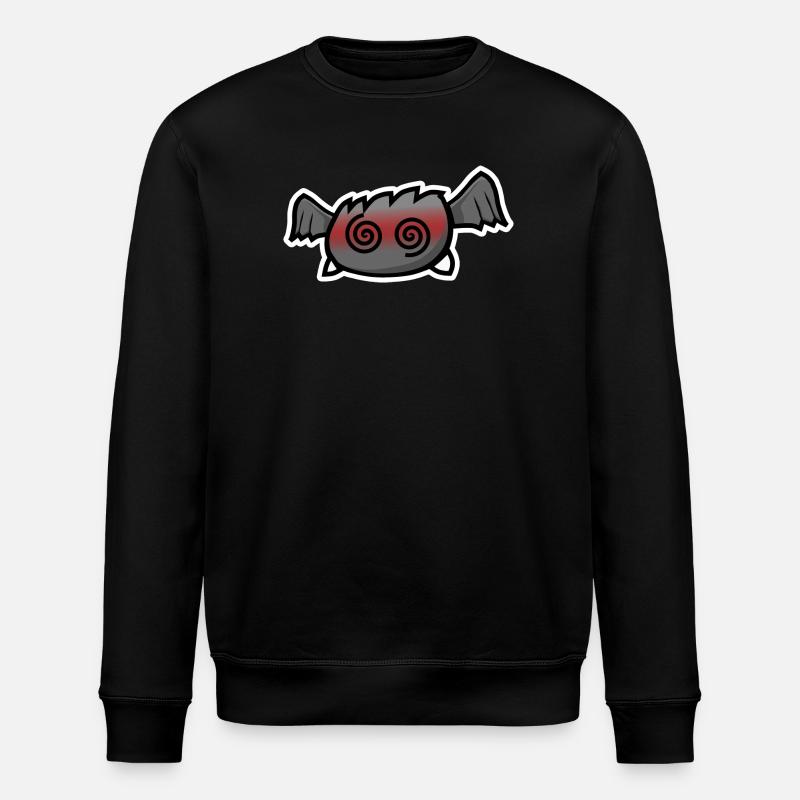 Fainted bat - Stanley/Stella ROLLER Unisex Organic Sweatshirt - black