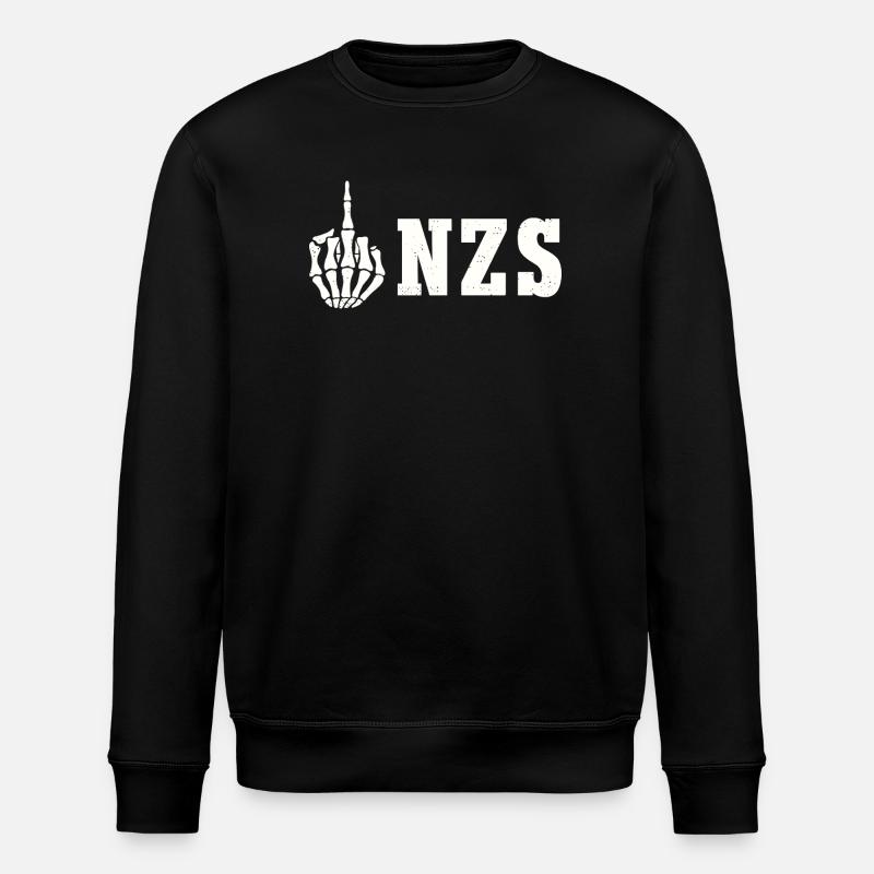 Déclaration antifasciste antifa FCK NZS - Sweat bio ROLLER Stanley/Stella Unisexe - noir